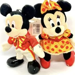 【美品・未使用】ディズニー・ミッキー &ミニー ・ファンダフルディズニー・ぬいバ