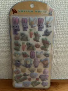 匿名配送 コットンパフィーシール ズートピア