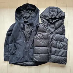 ライナー付き マウンテンパーカー