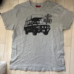 Evisu 車デザイン Tシャツ グレー