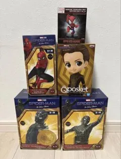 スパイダーマン フィギュア5点セット