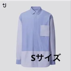 +J スーピマコットンオーバーサイズシャツ