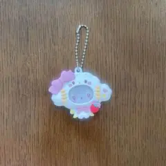 サンリオ こぎみゅん フォトバッジ付きマスコット いちご新聞50周年