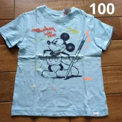 新品　ベビーGAP　ミッキーマウス Tシャツ 100