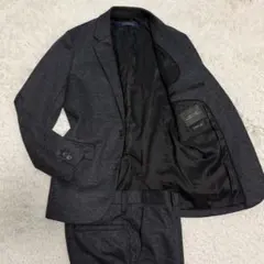近年極美品　ナノユニバース　ダメリーノ　カジュアルスーツ　セットアップ　メランジ