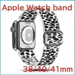 Apple Watch バンド エスニック 柄 38/40/41mm 雪豹