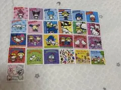 【収納リフィル付き】サンリオキャラクターズ シールコレクション 25枚セット