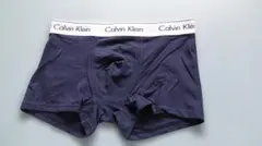 訳あり　Mサイズネイビー　Calvin Klein　ボクサーパンツ１枚【未使用】