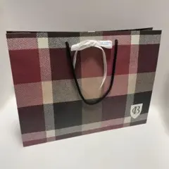BLUE LABEL 　ブルーレーベル　紙袋　ショップ袋　ロゴ入り　リボン付きのサムネイル