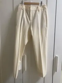 インディビ　パンツ　クリーム色　05