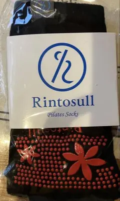 Rintosull Pilates Socks 黒/赤
