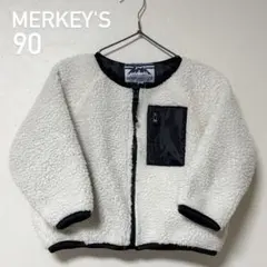 【未使用】MERKEY'S ボア ブルゾン 90