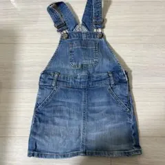 デニムブルー ジャンバースカート 100cm~