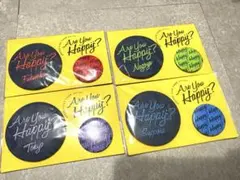嵐 ARASHI Are You Happy? 会場限定 缶バッジ4色セット