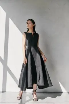 laubeblanc Keyneck Jacquard Dress