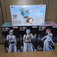 新品未開封4点 一番くじ BLEACH ネリエル ラストワン ウルキオラ