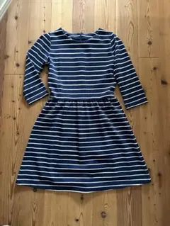 natural beauty basic、ストライプワンピース、サイズM