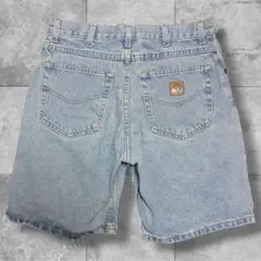 【早い者勝ち】00s Carhartt デニムショーツ ライトブルー Mのサムネイル