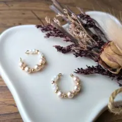 No.414　イヤーカフ　ハンドメイド
