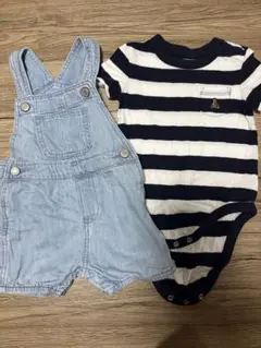 Baby Gap ロンパース オーバーオール セット