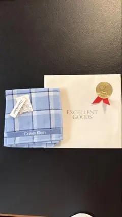Calvin Klein ハンカチ チェック 新品