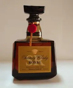 古酒　サントリーローヤル　3点セット　SR/60 酒の細井 / 1960年 サントリーローヤル、創業60周年を記念して発売 ボトル