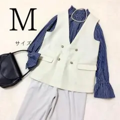 【ロペピクニック】美品 ツイード ベスト パンツ シャツ 3点セット コーデ売り