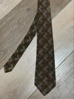 Christian Dior MONSIEUR ネクタイ ブラウン チェック