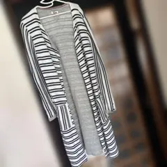 トミーヒルフィガーデニムのロングカーディガン