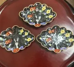 作家　陶芸作家　空萌工房 うさぎ 田口紀美子 小皿 3枚セット