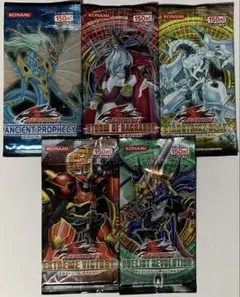 遊戯王　5D’s 未開封パック　5種