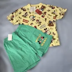 新品　ミッキー・ミニー パジャマセット 120cm 綿100