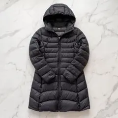 UNIQLO ユニクロ ウルトラライトダウン ロングコート ブラック