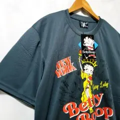 新品　BettyBoop　自由女神　Tシャツ　XL　吸水性　メンズ　T-hirt