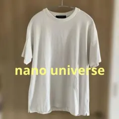 nano universe 半袖 Tシャツ ホワイトのサムネイル