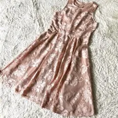 ROBE de FLEURS ピンク M ホルターネック R631502 - メルカリ