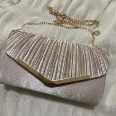 アイボリー　ベージュ　パーティーバッグ　クラッチバッグ　結婚式