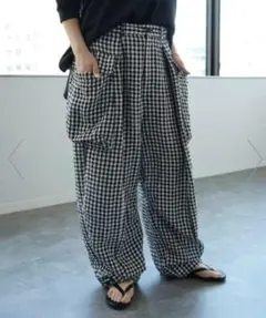 今週限定値下【Cristaseya】OVERSIZED PYJAMA PANTS - メルカリ