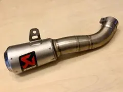 アクラポビッチ アルミマフラー シルバー - メルカリ