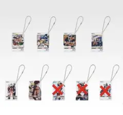 ナルト疾風伝 一番くじ H賞 アクリルチャームセミコンプリートセット