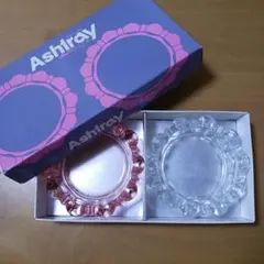✨新品未使用✨東洋ガラス 灰皿Ashtray ローラー♡2個セット♡昭和レトロ