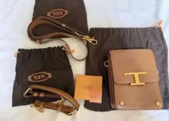TOD'S Tタイムレス レザー バッグ マイクロ:テイラースウィフト愛用