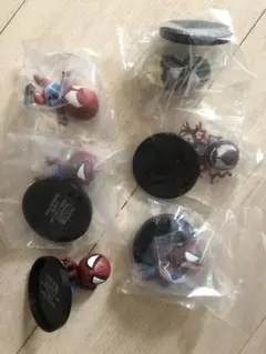［個別購入あり］スパイダーマン・ヴェノム カプセルトイ 6体セット