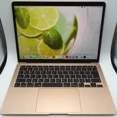 【美品】MacBook Air 2020_M1/8GB/256GB_GLD