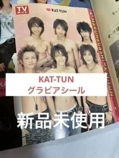 KAT-TUNシール　滝沢黄金期Jrシール　修二と彰台紙ポスター　両面ポスター