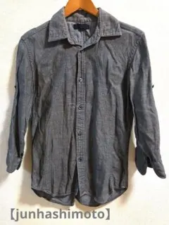 【junhashimoto】ジュンハシモト 2WAY 七分袖 フックシャツのサムネイル