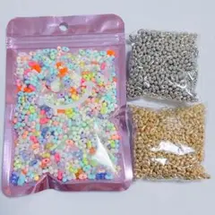 ピーナッツビーズ　アクリル　まとめ売り