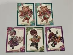 地縛少年花子くん イラストカード 5枚セット 特典 10周年記念ミュージアム