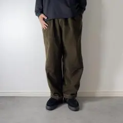 Eddie Bauer 太畝コーデュロイパンツ 2タック ブラウン 古着