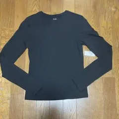 【新品未使用 タグ付き】GAP ブラック 長袖 Tシャツ S